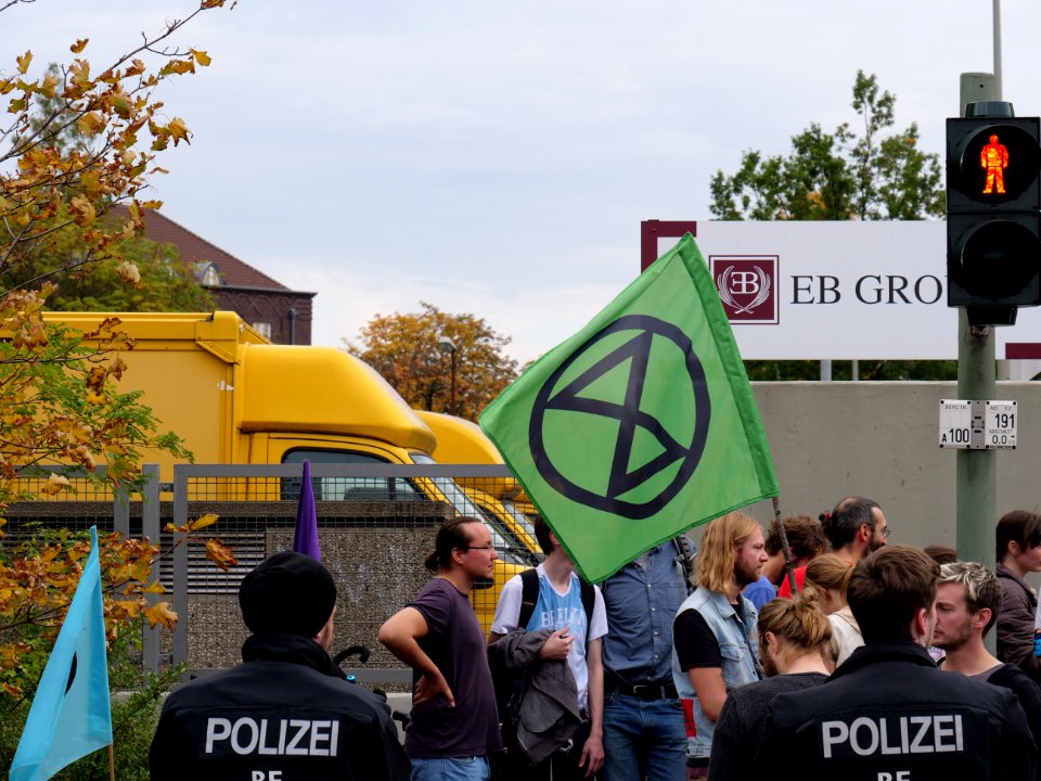Extinction Rebellion Berlin 2019-10-13 Sachsendamm 06