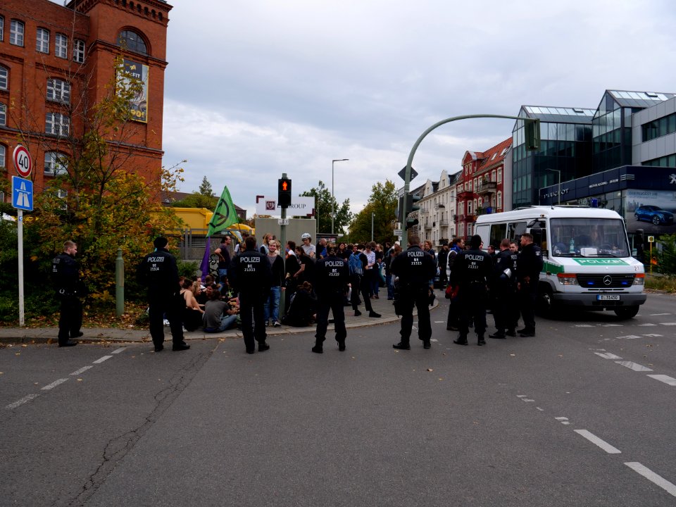 Extinction Rebellion Berlin 2019-10-13 Sachsendamm 03