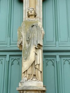 Exterior sculptures of Cathédrale Saint-Étienne de Metz 57