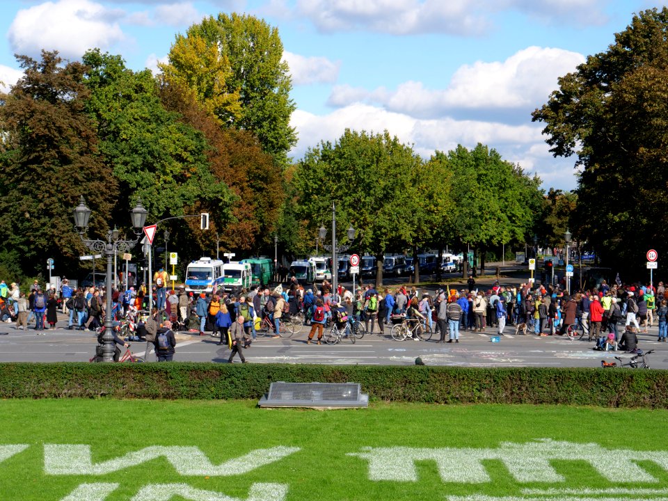 Extinction Rebellion blockade Großer Stern 2019-10-07 42