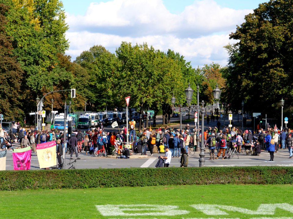 Extinction Rebellion blockade Großer Stern 2019-10-07 41