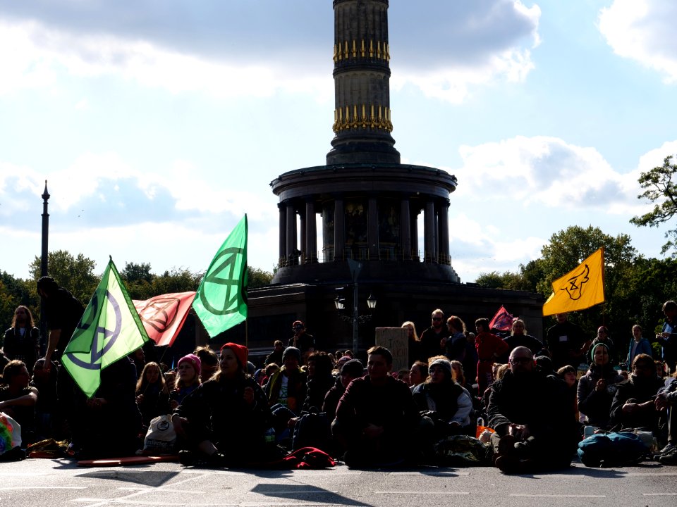 Extinction Rebellion blockade Großer Stern 2019-10-07 47