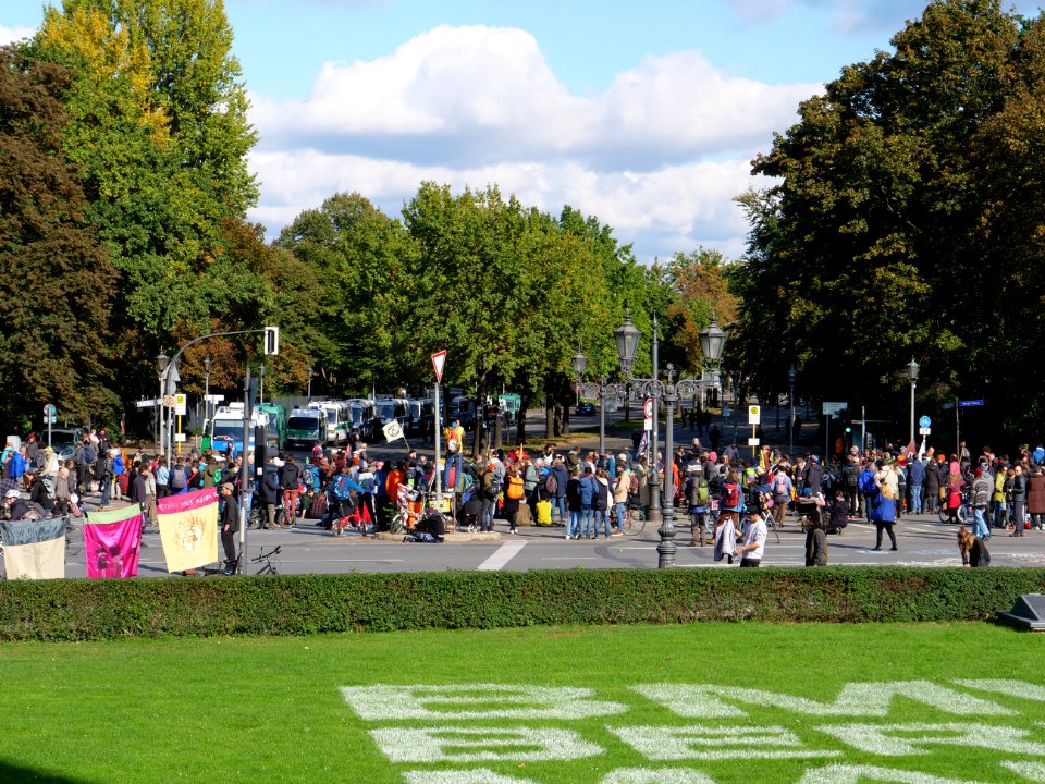 Extinction Rebellion blockade Großer Stern 2019-10-07 40