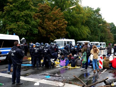 Extinction Rebellion blockade Großer Stern 2019-10-08 26