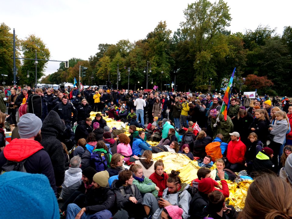 Extinction Rebellion blockade Großer Stern 2019-10-08 58