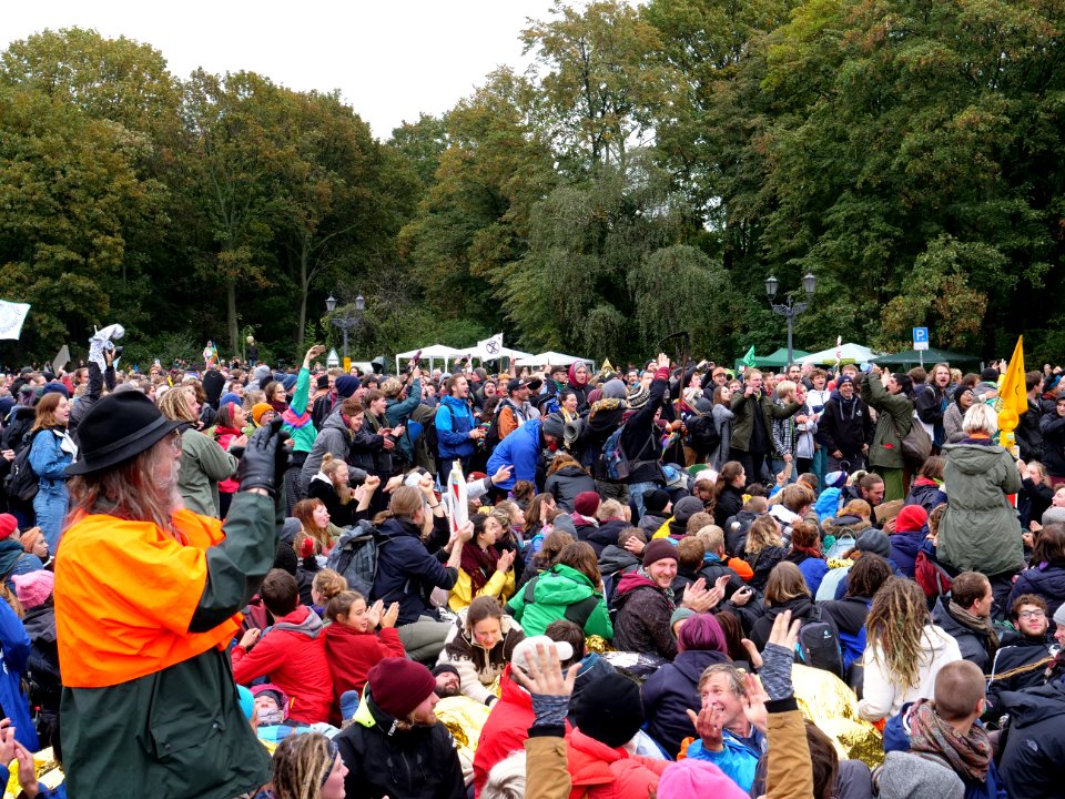 Extinction Rebellion blockade Großer Stern 2019-10-08 79