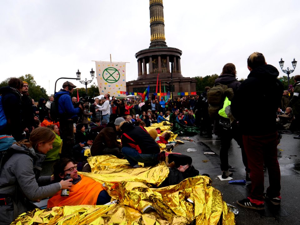 Extinction Rebellion blockade Großer Stern 2019-10-08 52