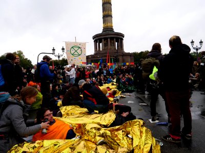 Extinction Rebellion blockade Großer Stern 2019-10-08 52