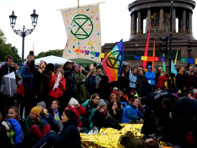 Extinction Rebellion blockade Großer Stern 2019-10-08 55