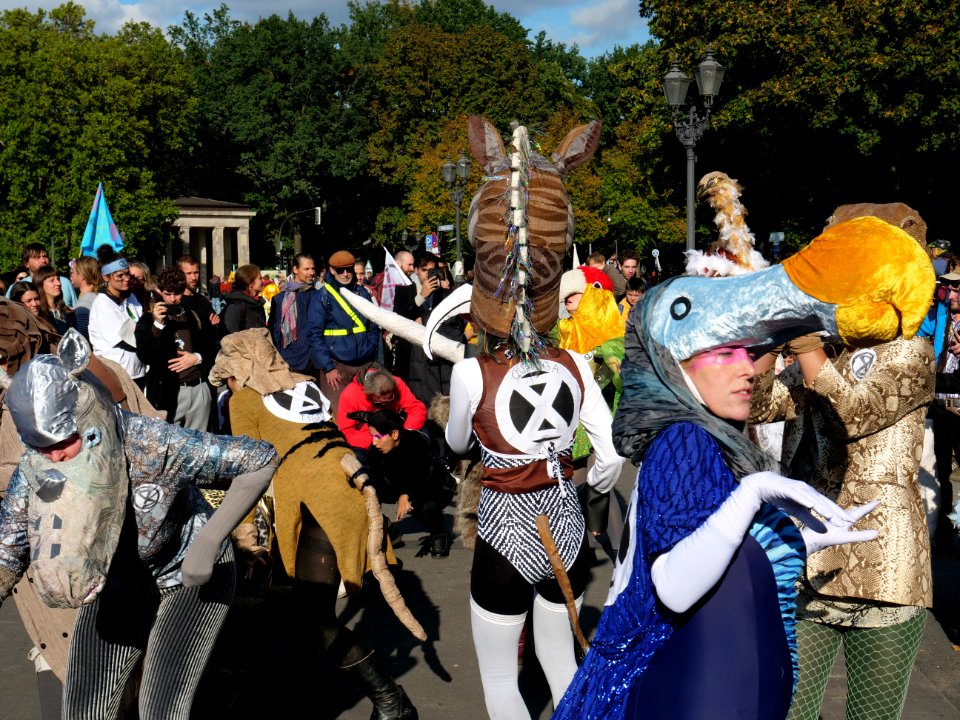 Extinction Rebellion blockade Großer Stern 2019-10-07 78