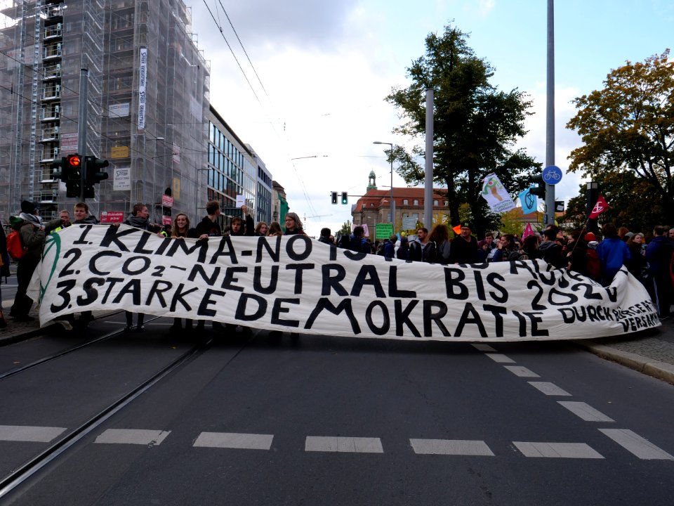 Extinction Rebellion blockade BMVI 2019-10-10 01