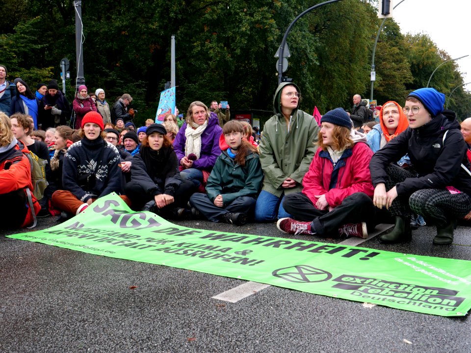 Extinction Rebellion blockade Großer Stern 2019-10-08 61
