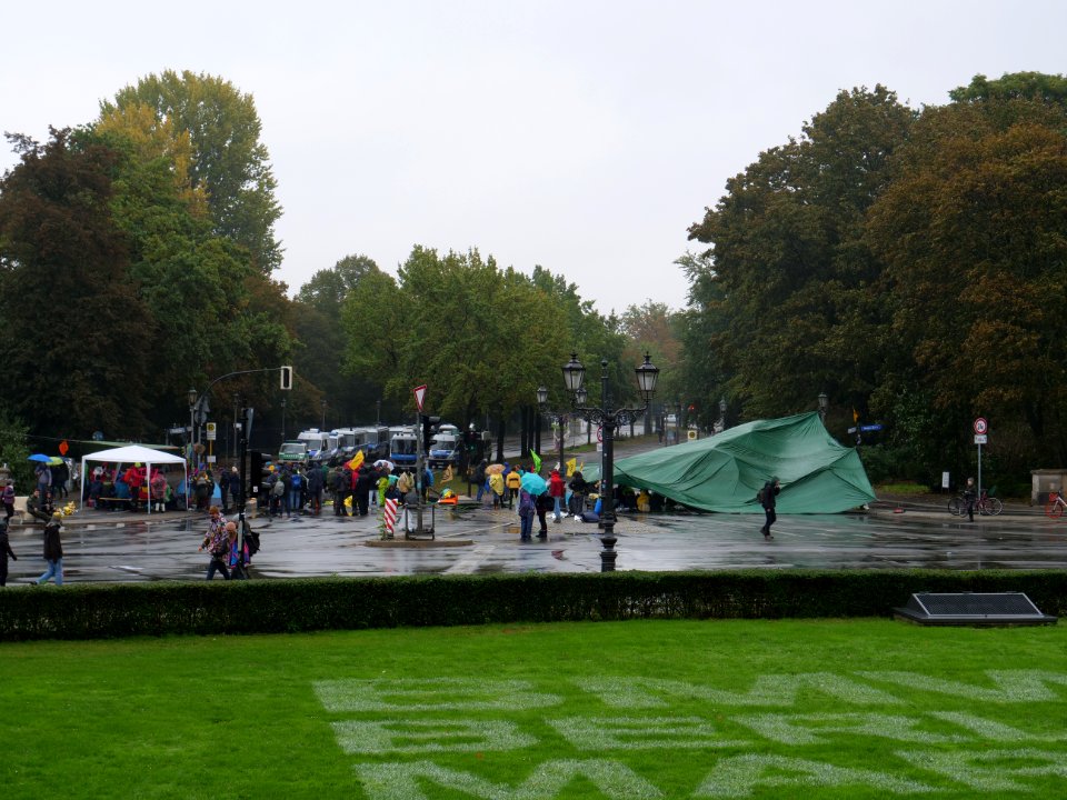 Extinction Rebellion blockade Großer Stern 2019-10-08 25