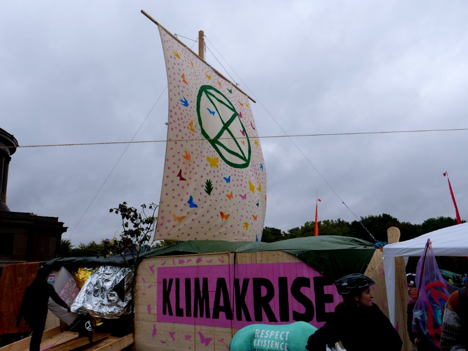 Extinction Rebellion blockade Großer Stern 2019-10-08 34