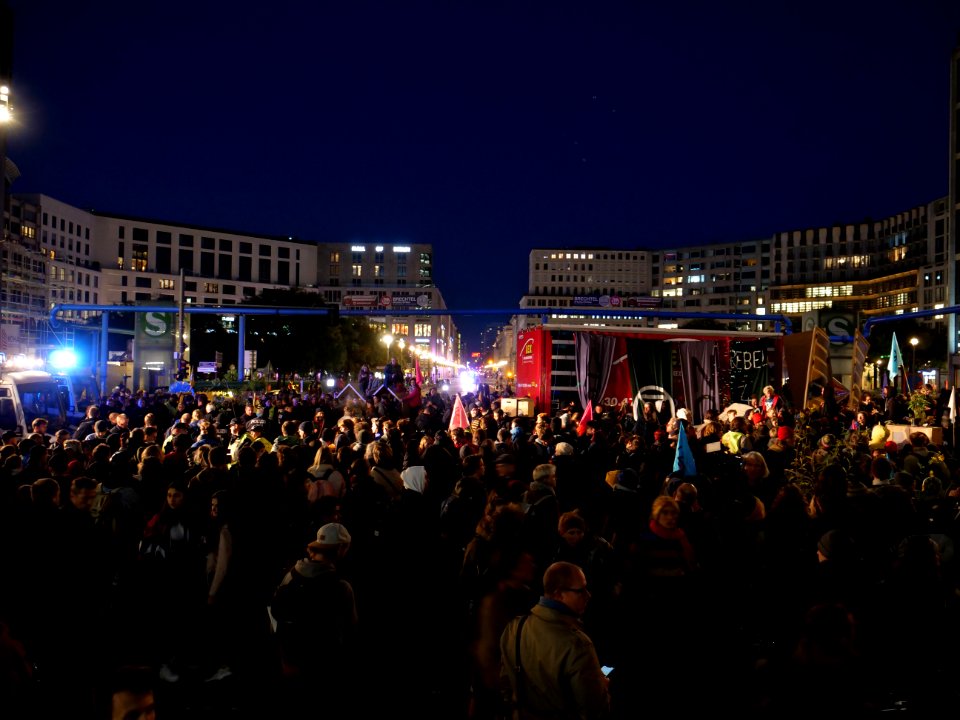Extinction Rebellion blockade Potsdamer Platz 2019-10-07 134