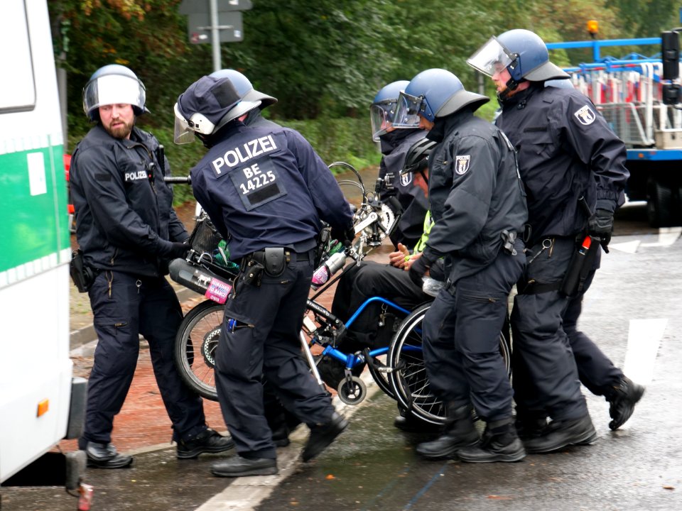 Extinction Rebellion blockade Großer Stern 2019-10-08 44