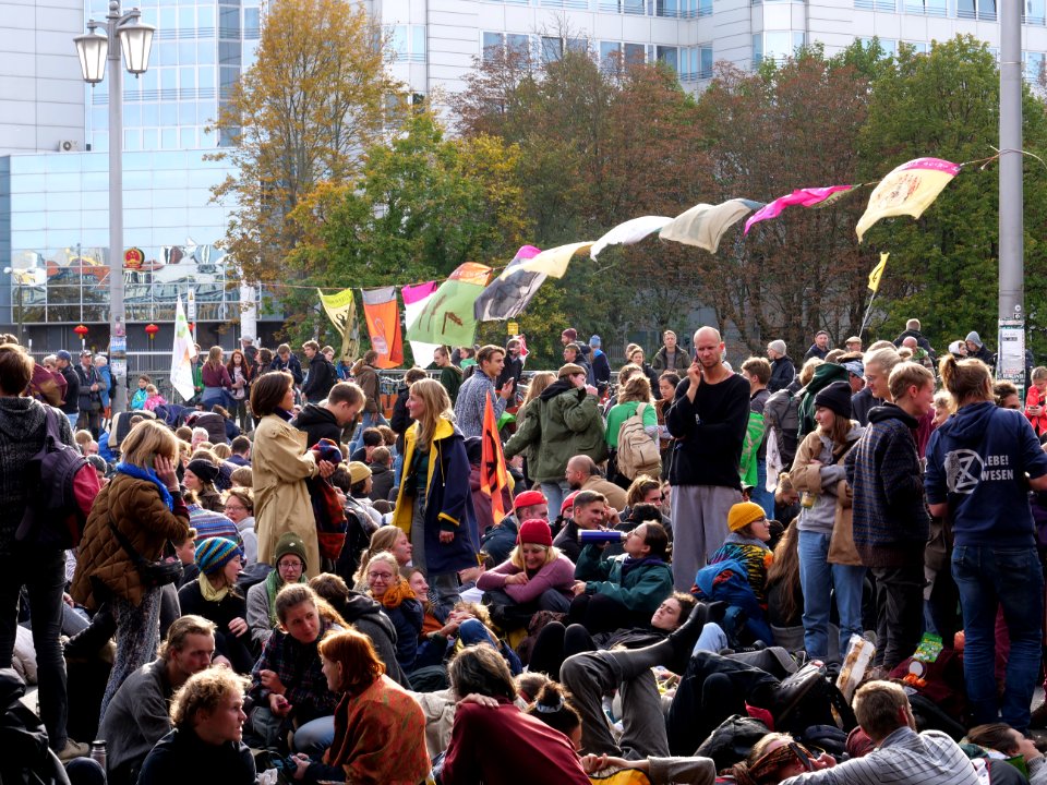 Extinction Rebellion blockade Jannowitzbrücke 2019-10-09 25
