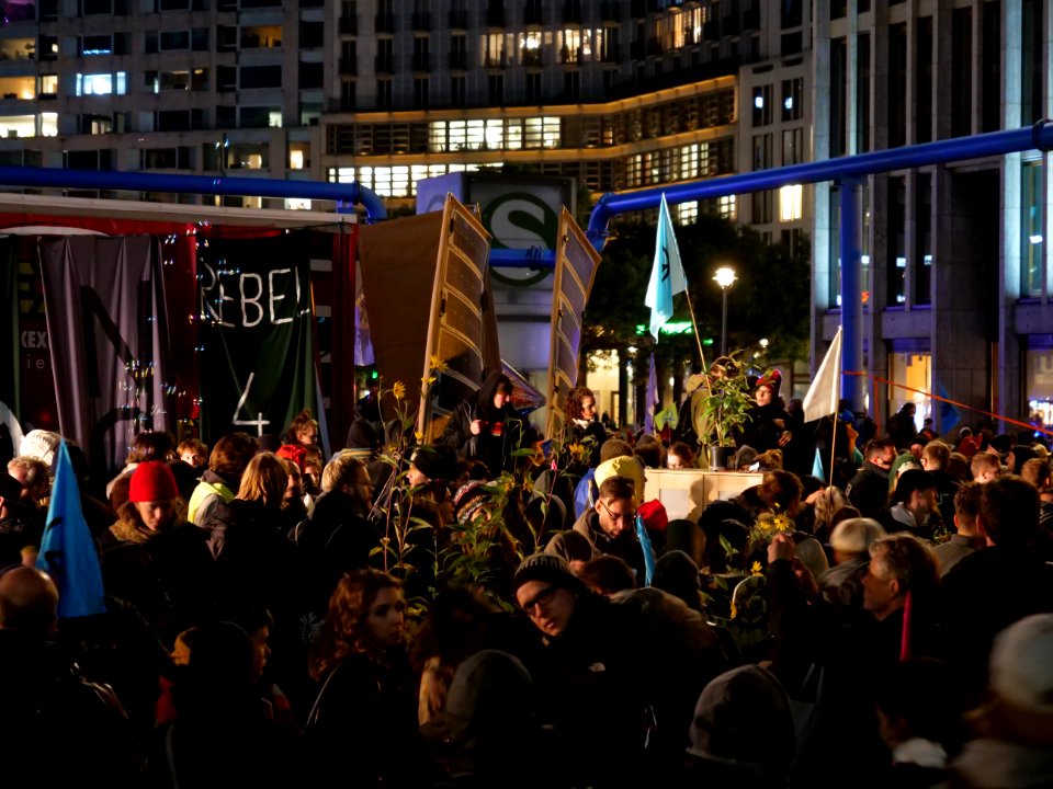 Extinction Rebellion blockade Potsdamer Platz 2019-10-07 135