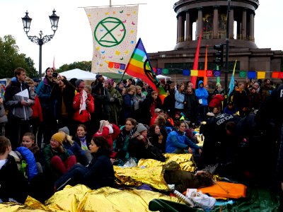 Extinction Rebellion blockade Großer Stern 2019-10-08 54