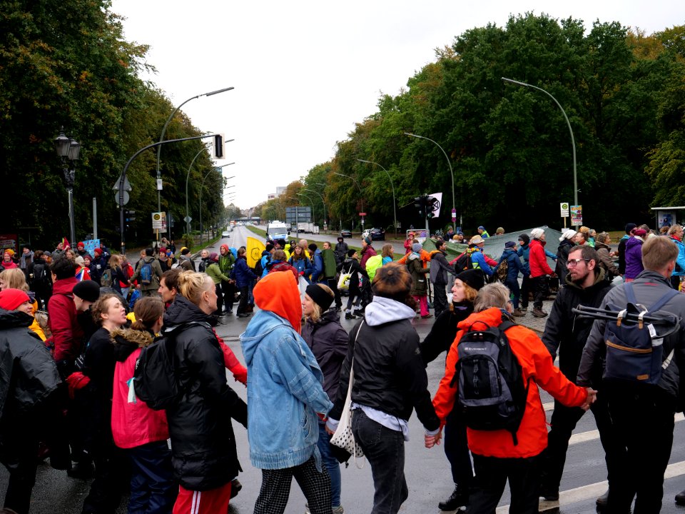 Extinction Rebellion blockade Großer Stern 2019-10-08 46