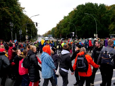 Extinction Rebellion blockade Großer Stern 2019-10-08 46