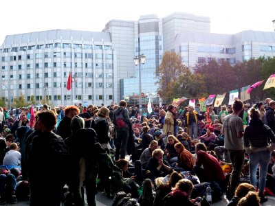 Extinction Rebellion blockade Jannowitzbrücke 2019-10-09 24