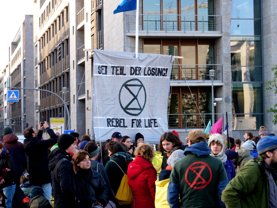 Extinction Rebellion blockade Marschallbrücke 2019-10-09 04