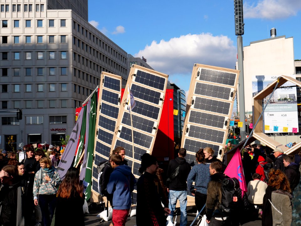 Extinction Rebellion blockade Potsdamer Platz 2019-10-07 06