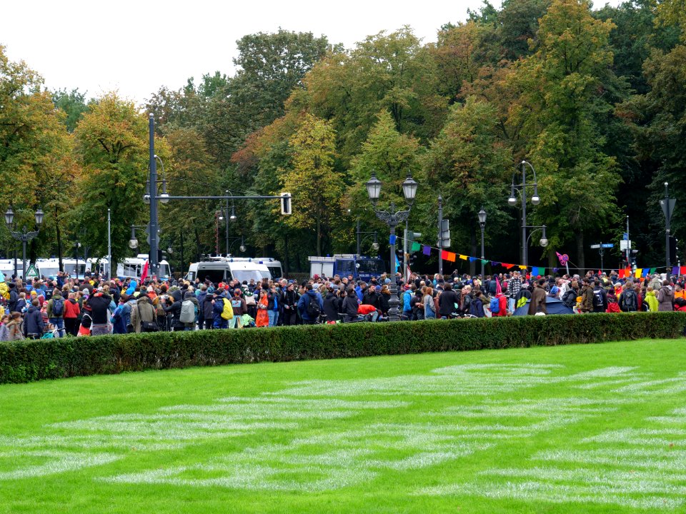 Extinction Rebellion blockade Großer Stern 2019-10-08 37