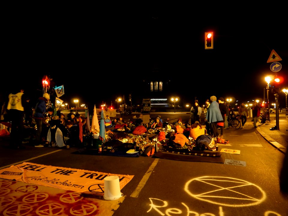 Extinction Rebellion blockade Großer Stern 2019-10-07 111
