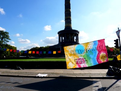 Extinction Rebellion blockade Großer Stern 2019-10-07 13
