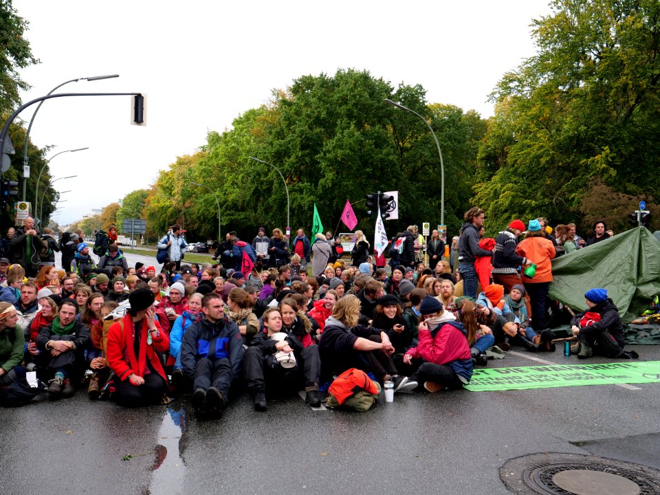 Extinction Rebellion blockade Großer Stern 2019-10-08 85