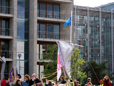 Extinction Rebellion blockade Marschallbrücke 2019-10-10 02
