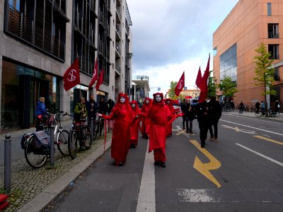 Extinction Rebellion blockade Marschallbrücke 2019-10-10 27