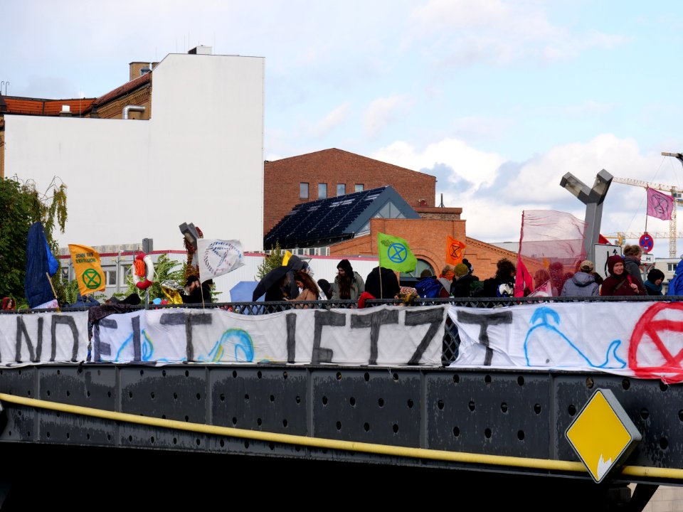 Extinction Rebellion blockade Marschallbrücke 2019-10-10 24