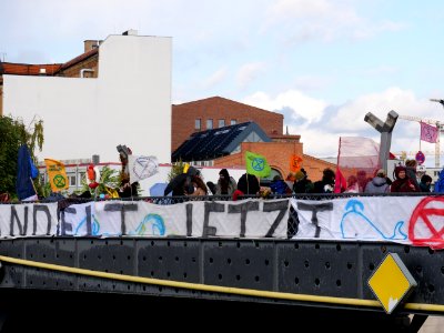 Extinction Rebellion blockade Marschallbrücke 2019-10-10 24