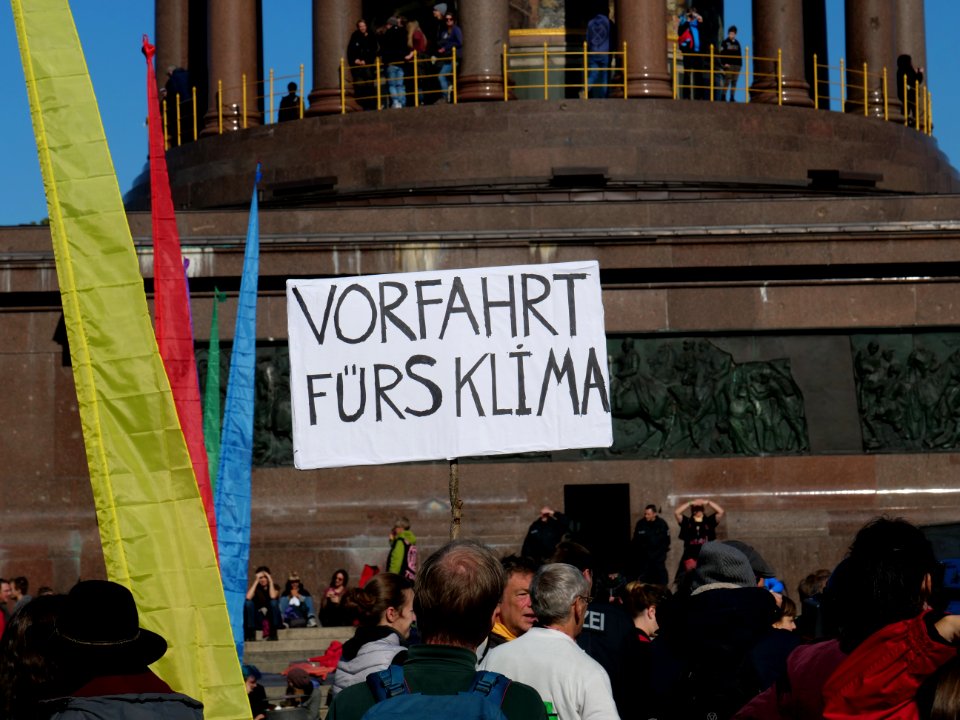 Extinction Rebellion blockade Großer Stern 2019-10-07 07
