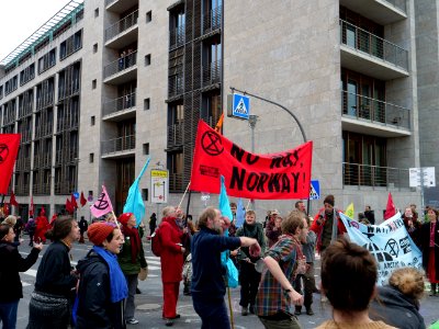 Extinction Rebellion blockade Marschallbrücke 2019-10-10 03