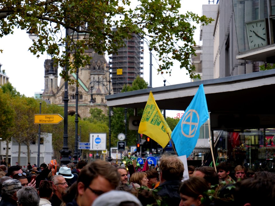 Extinction Rebellion demonstration Kurfürstendamm 2019-10-09 11