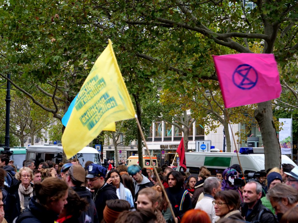 Extinction Rebellion demonstration Kurfürstendamm 2019-10-09 15