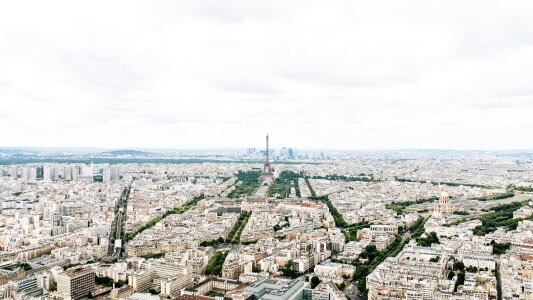 Landscape french cityscape