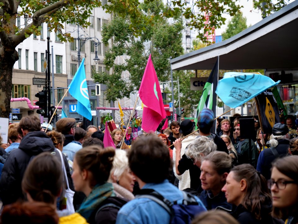 Extinction Rebellion demonstration Kurfürstendamm 2019-10-09 09