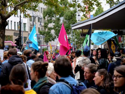Extinction Rebellion demonstration Kurfürstendamm 2019-10-09 09