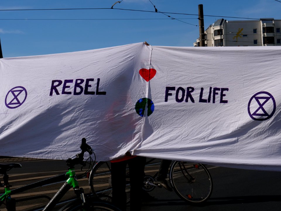 Extinction Rebellion protest Berlin 26-04-2019 14