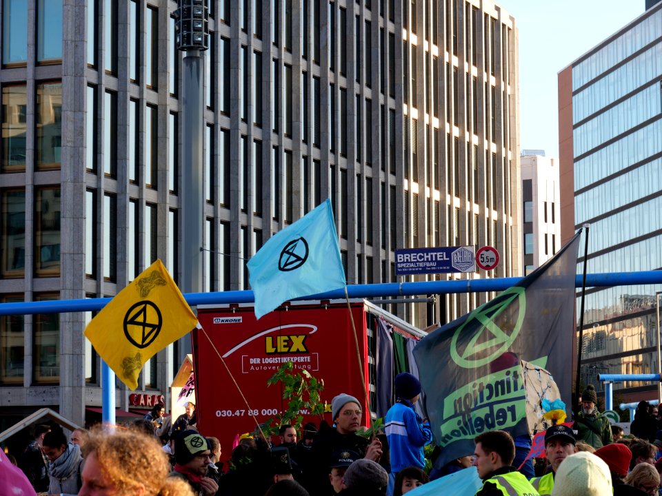 Extinction Rebellion blockade Potsdamer Platz 2019-10-07 46