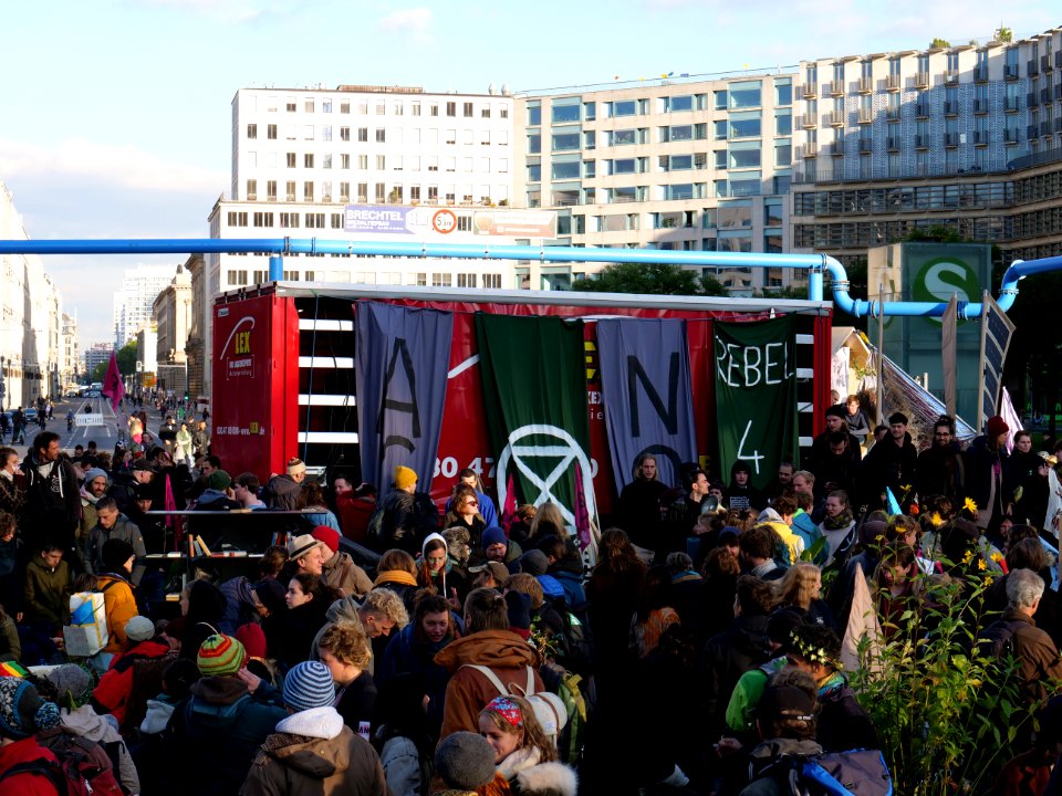 Extinction Rebellion blockade Potsdamer Platz 2019-10-07 50