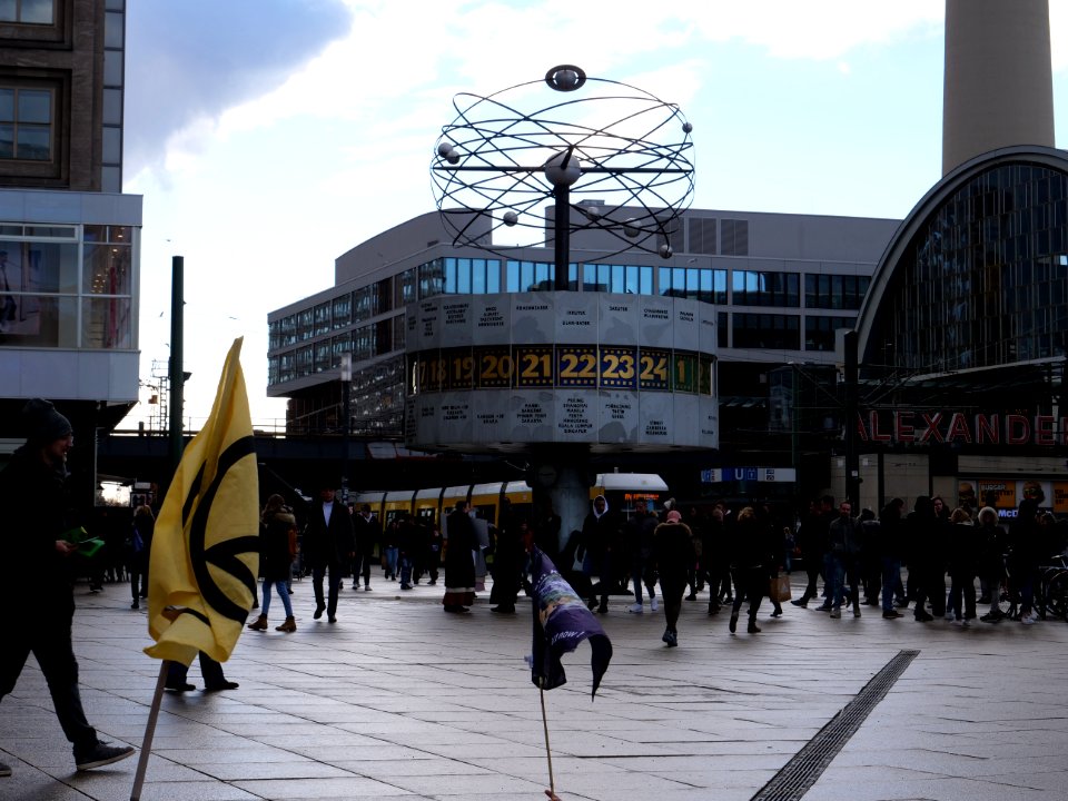 Extinction Rebellion Die-in at the Alexanderplatz 09-02-2019 06