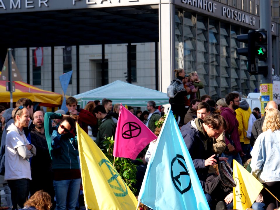 Extinction Rebellion blockade Potsdamer Platz 2019-10-07 28