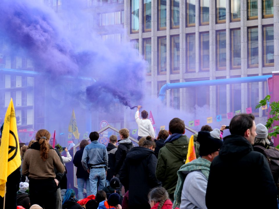 Extinction Rebellion blockade Potsdamer Platz 2019-10-07 37