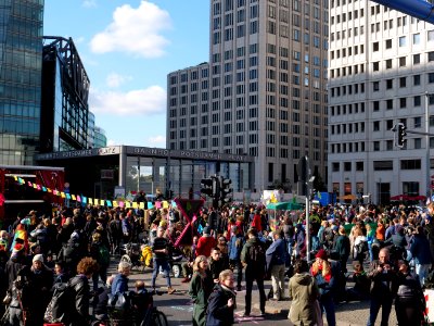 Extinction Rebellion blockade Potsdamer Platz 2019-10-07 24